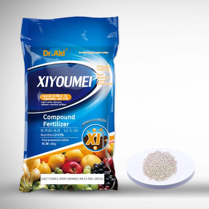 Fertilizante soluble en agua Npk 22 del fertilizante del Dr. Aid Best Microbial XI fertilizante de Npk de la granulación de la alta torre 11 12 granular